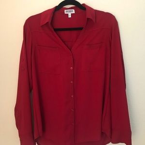 Express Portofino Button Up